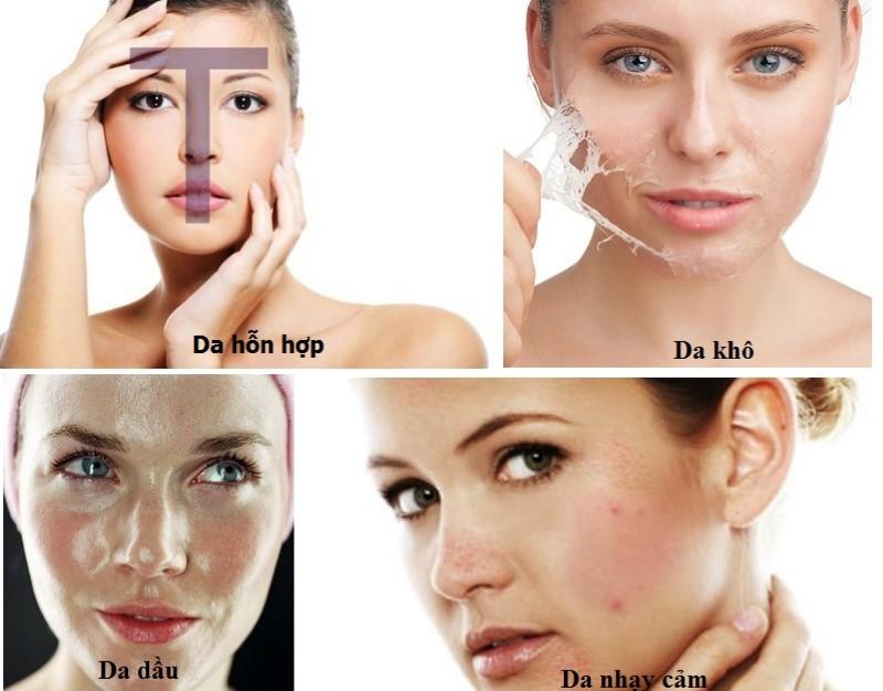 Ứng dụng được trên các vùng da khác nhau